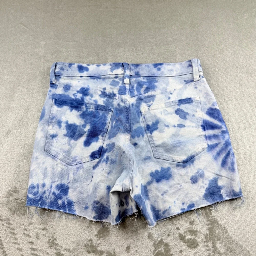 GAP Denim Women's Blue White Tie Dye High Rise 4